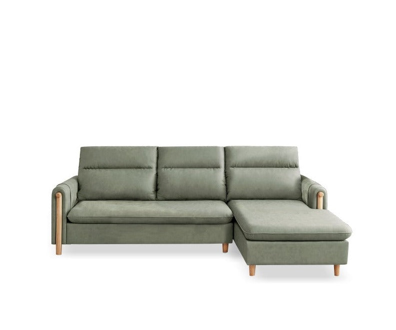 Fabric Contemporary Sectional Sofa with Relaxed Seating
