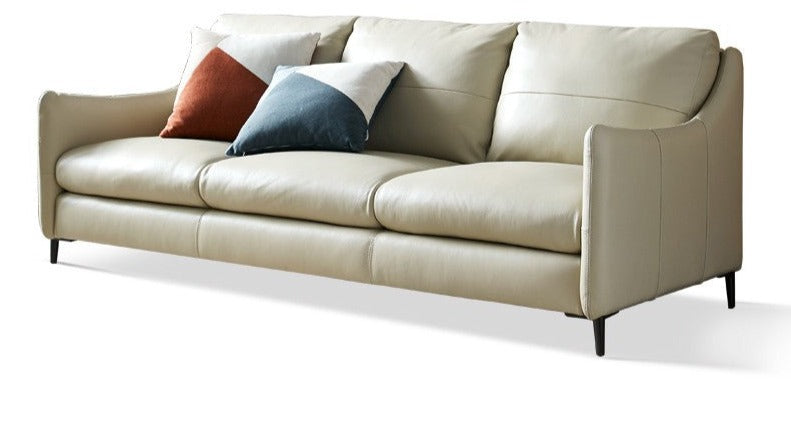 Full genuine leather sofa"
