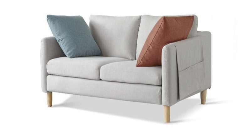 Fabric sofa simple modern.