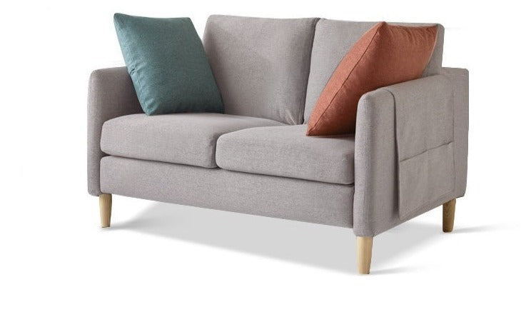 Fabric sofa simple modern.