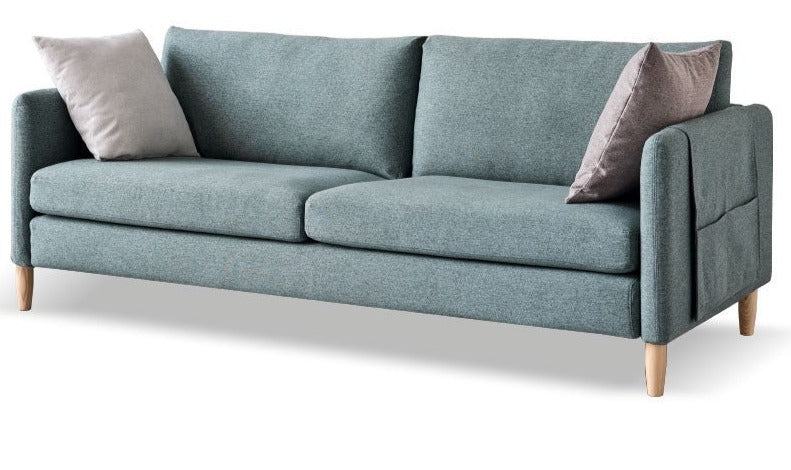 Fabric sofa simple modern.