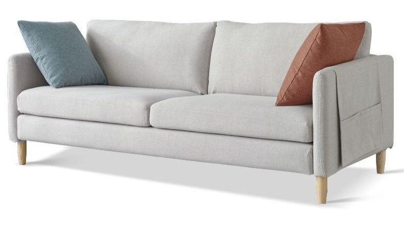 Fabric sofa simple modern.