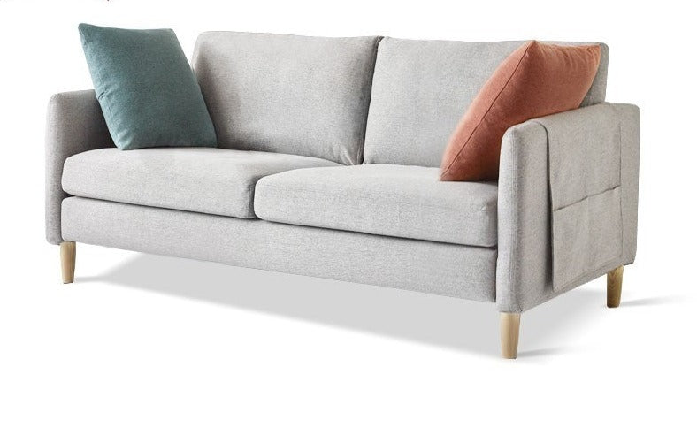 Fabric sofa simple modern.