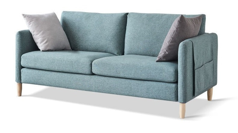 Fabric sofa simple modern.