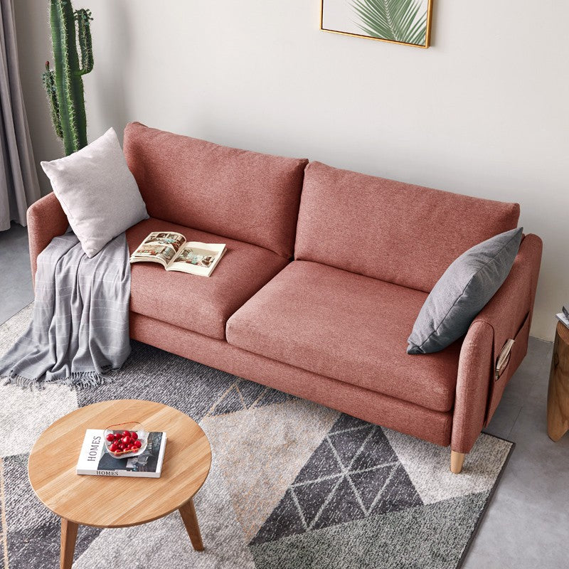 Fabric sofa simple modern"