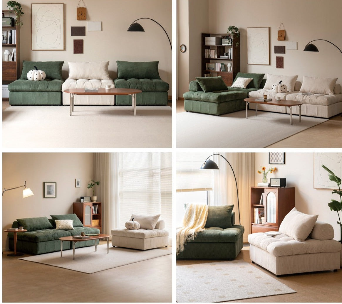 Free Combination Fabric Sofa Modern.