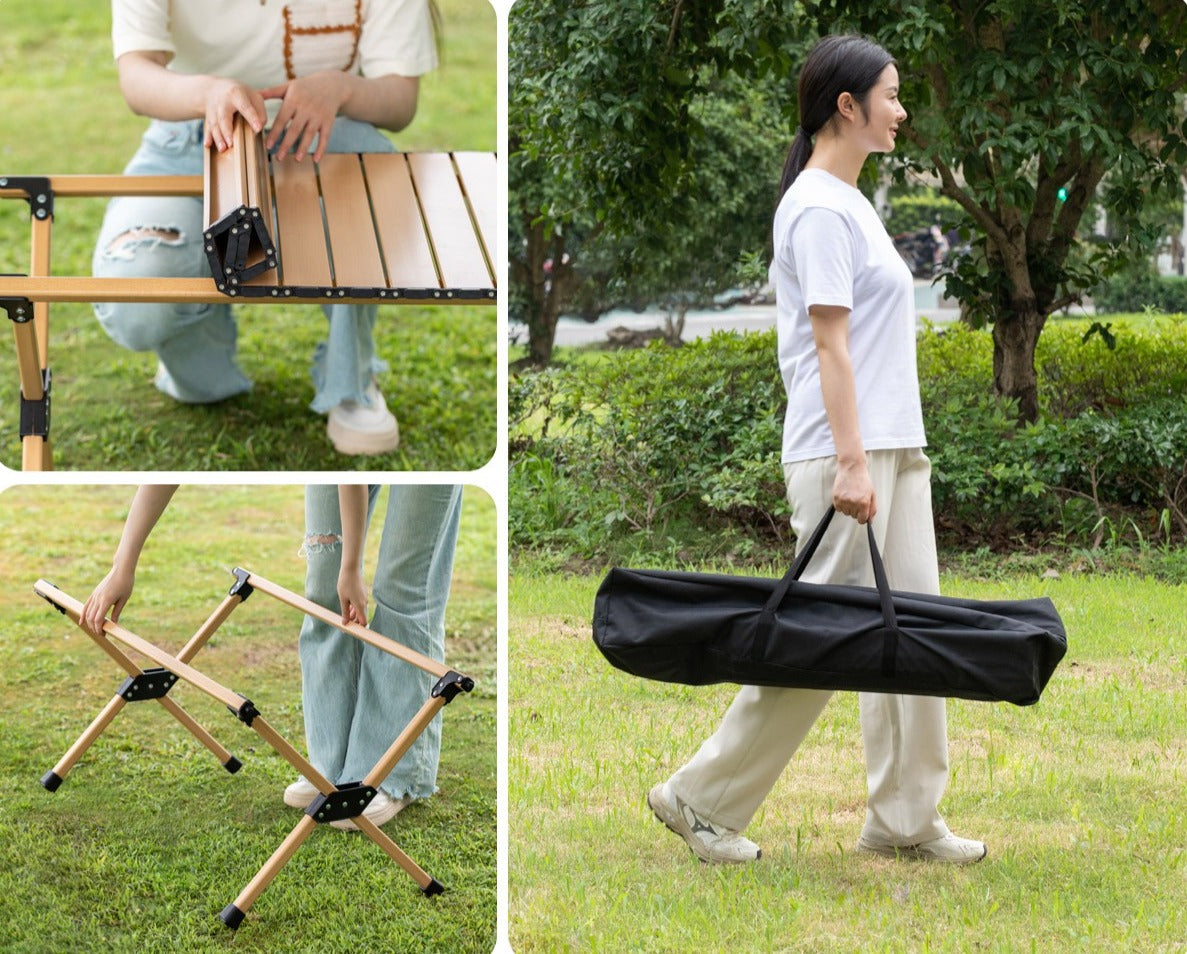 Aluminum Alloy Folding Portable Egg Roll Table