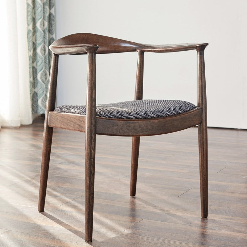Ash Solid Wood Presidential Chair