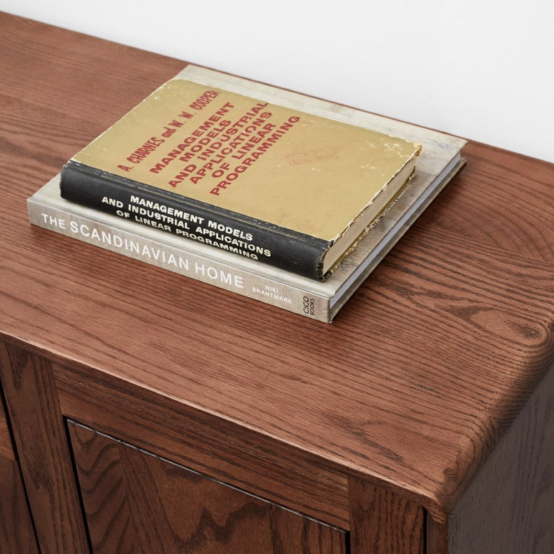 Oak Solid Wood Shoe Cabinet, Entrance Cabinet