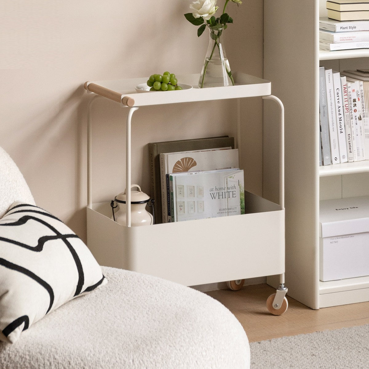 Storage Rack, Movable Small Cart