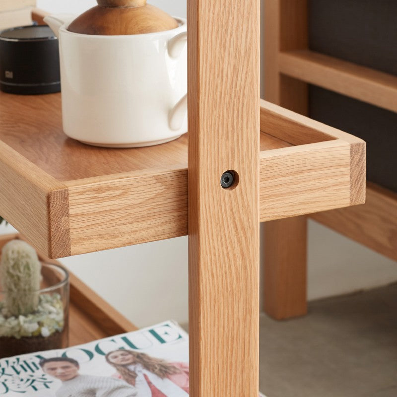 Oak Solid Wood Flower Rack