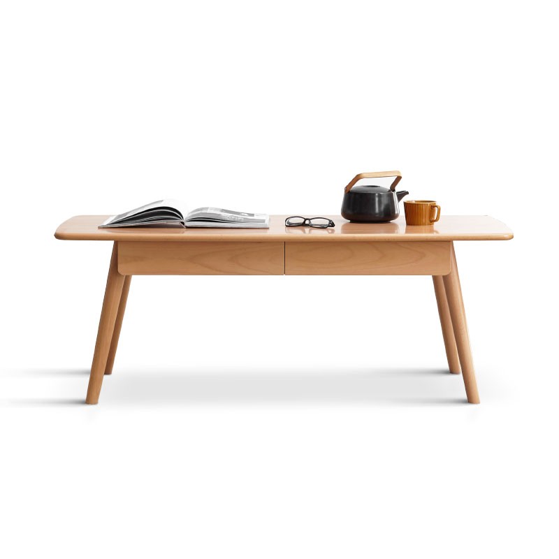 Beech Solid Wood Coffee Table