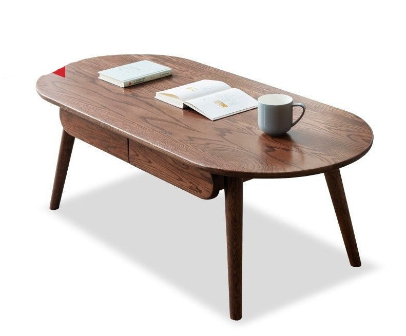 Luxury Coffee table, tea table Oak solid wood+