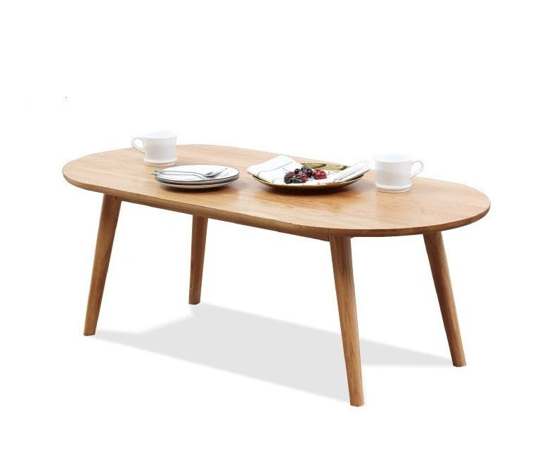 Luxury Coffee table, tea table Oak solid wood+