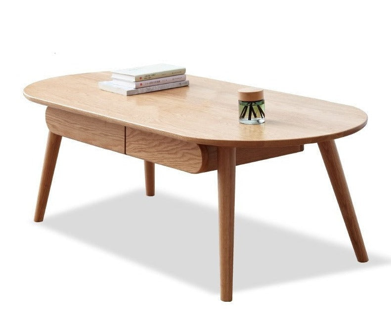 Luxury Coffee table, tea table Oak solid wood+