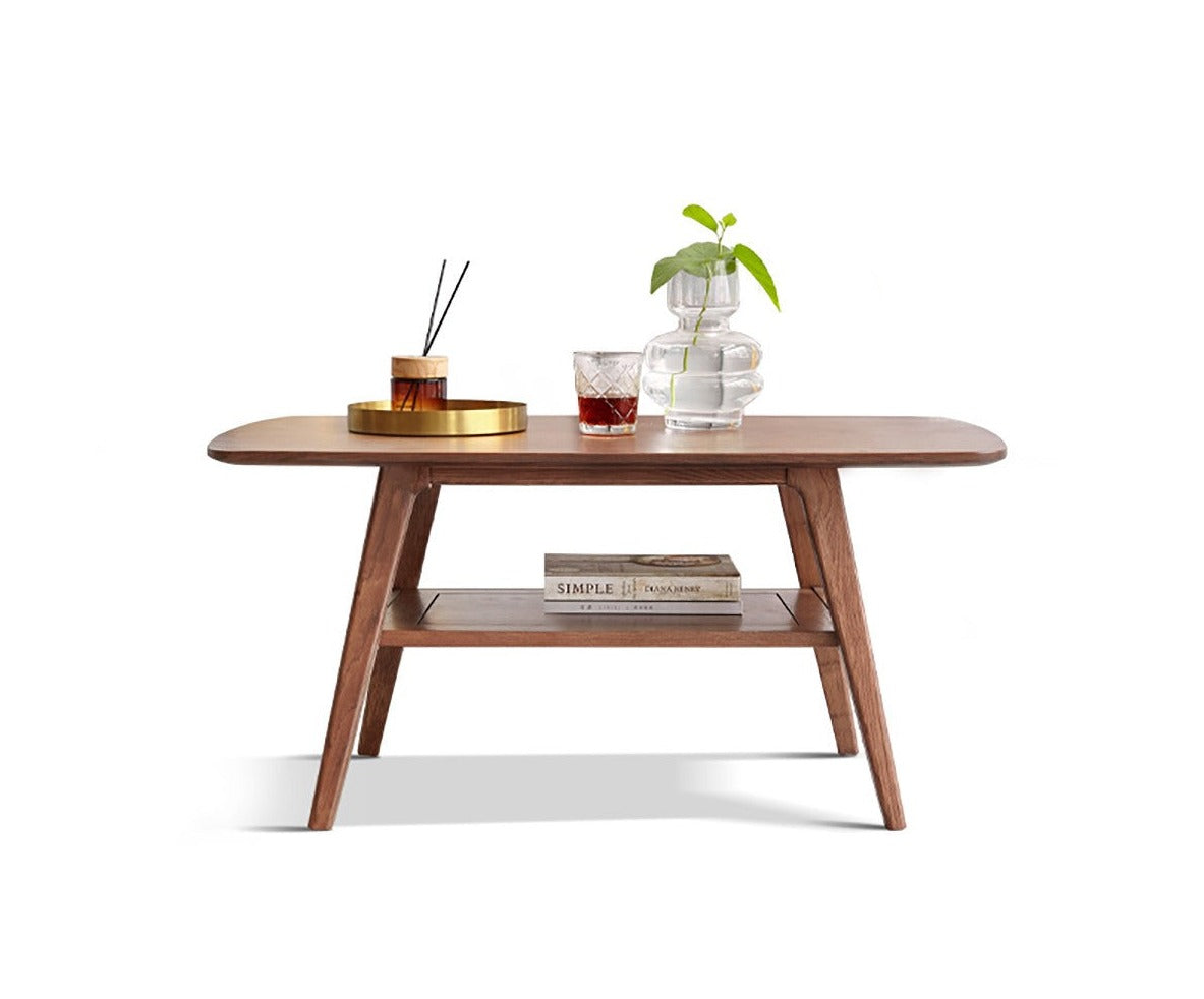 Oak Solid Wood Modern Coffee Table
