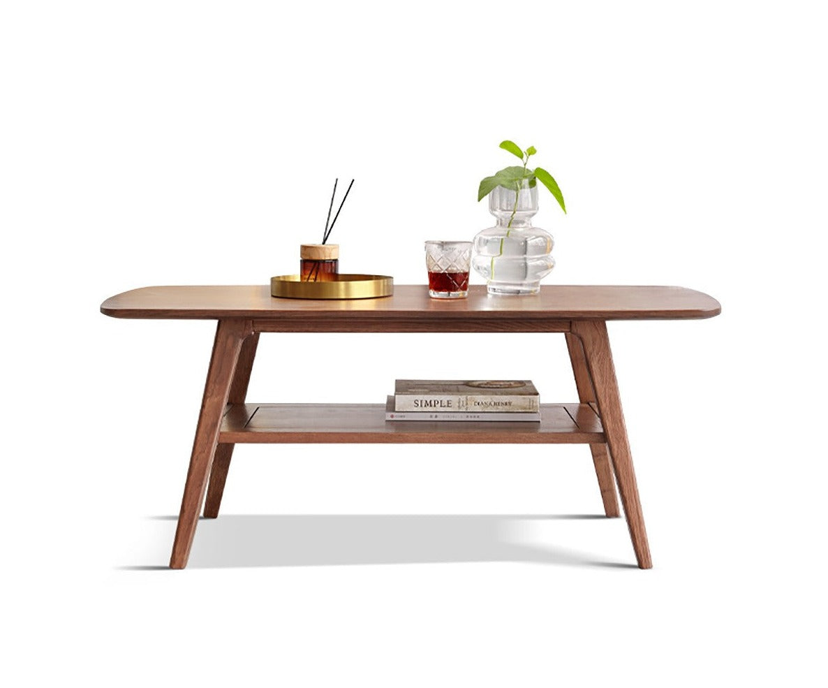 Oak Solid Wood Modern Coffee Table