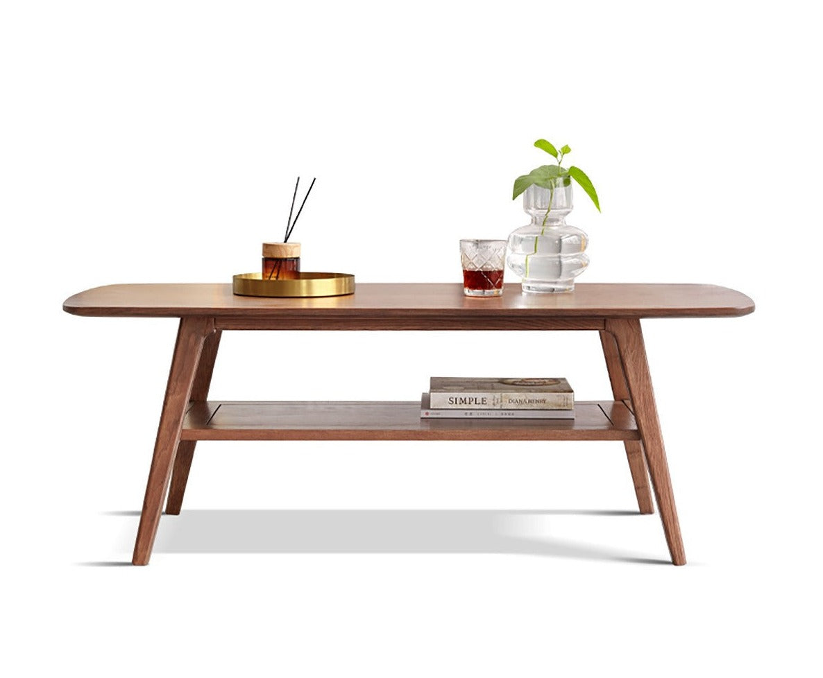 Oak Solid Wood Modern Coffee Table