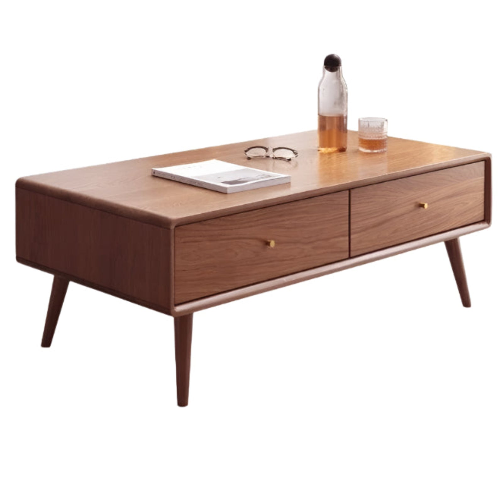 Oak, Ash Solid Wood Nordic Modern Coffee Table