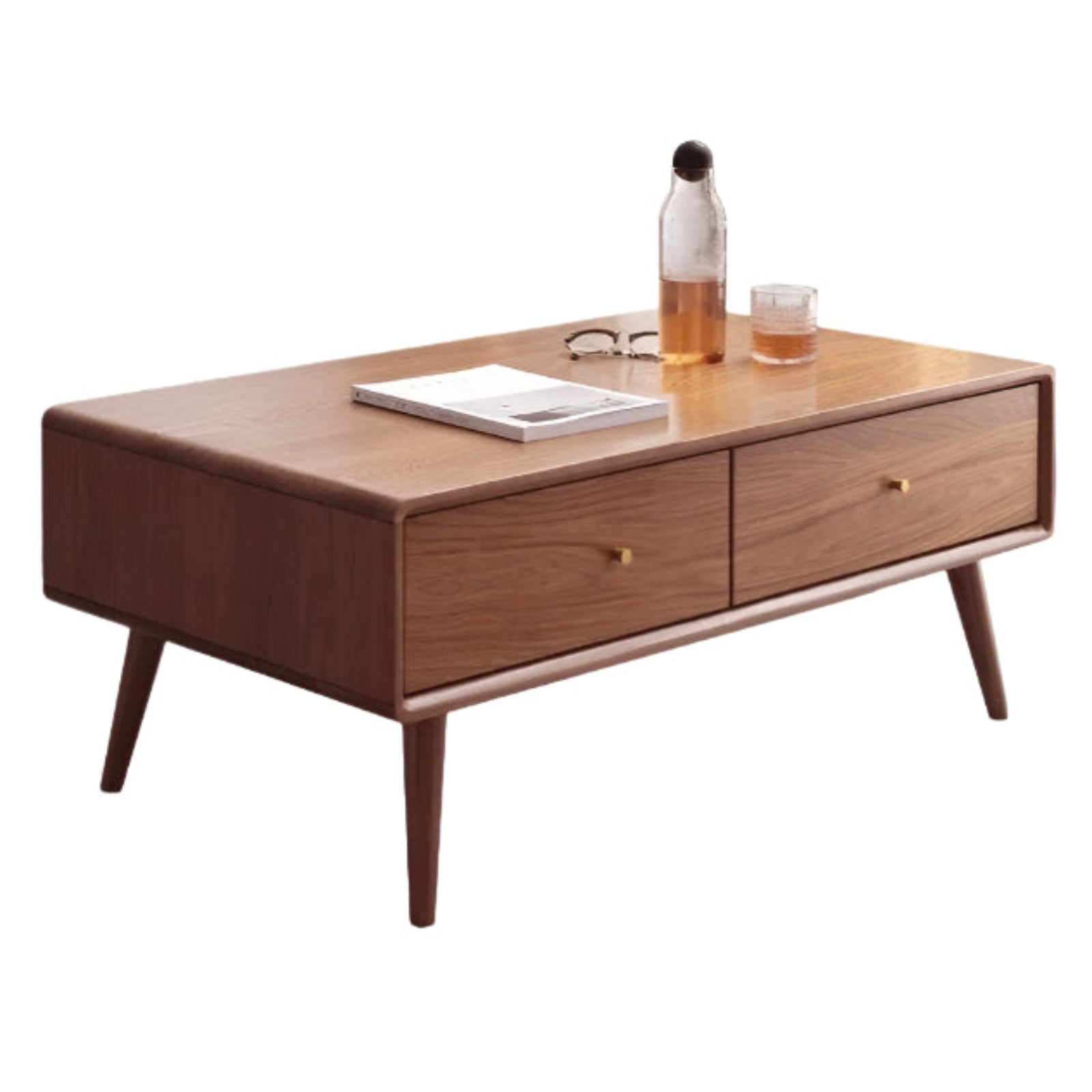 Oak, Ash Solid Wood Nordic Modern Coffee Table