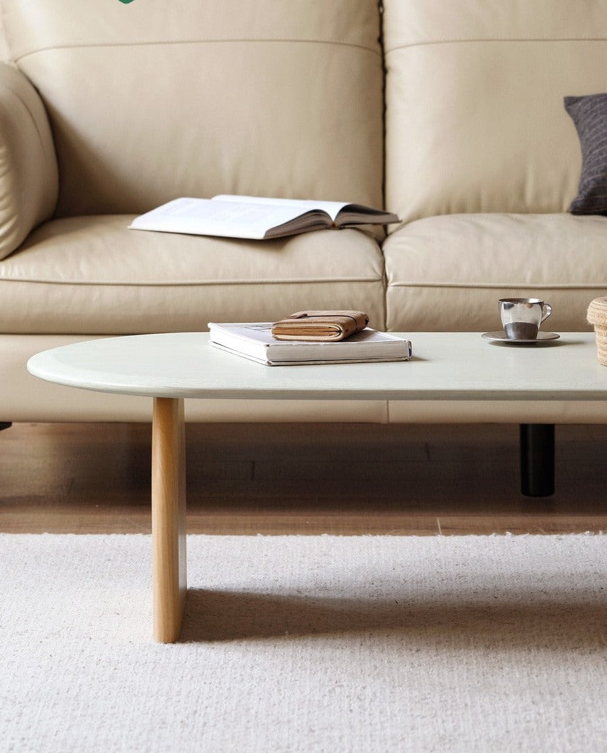 French wind side сoffee table Ash solid wood