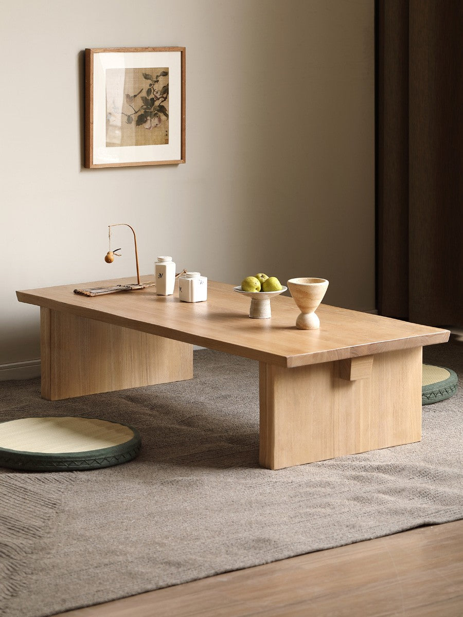 Birch, Oak Solid Wood Live Edge tea Table