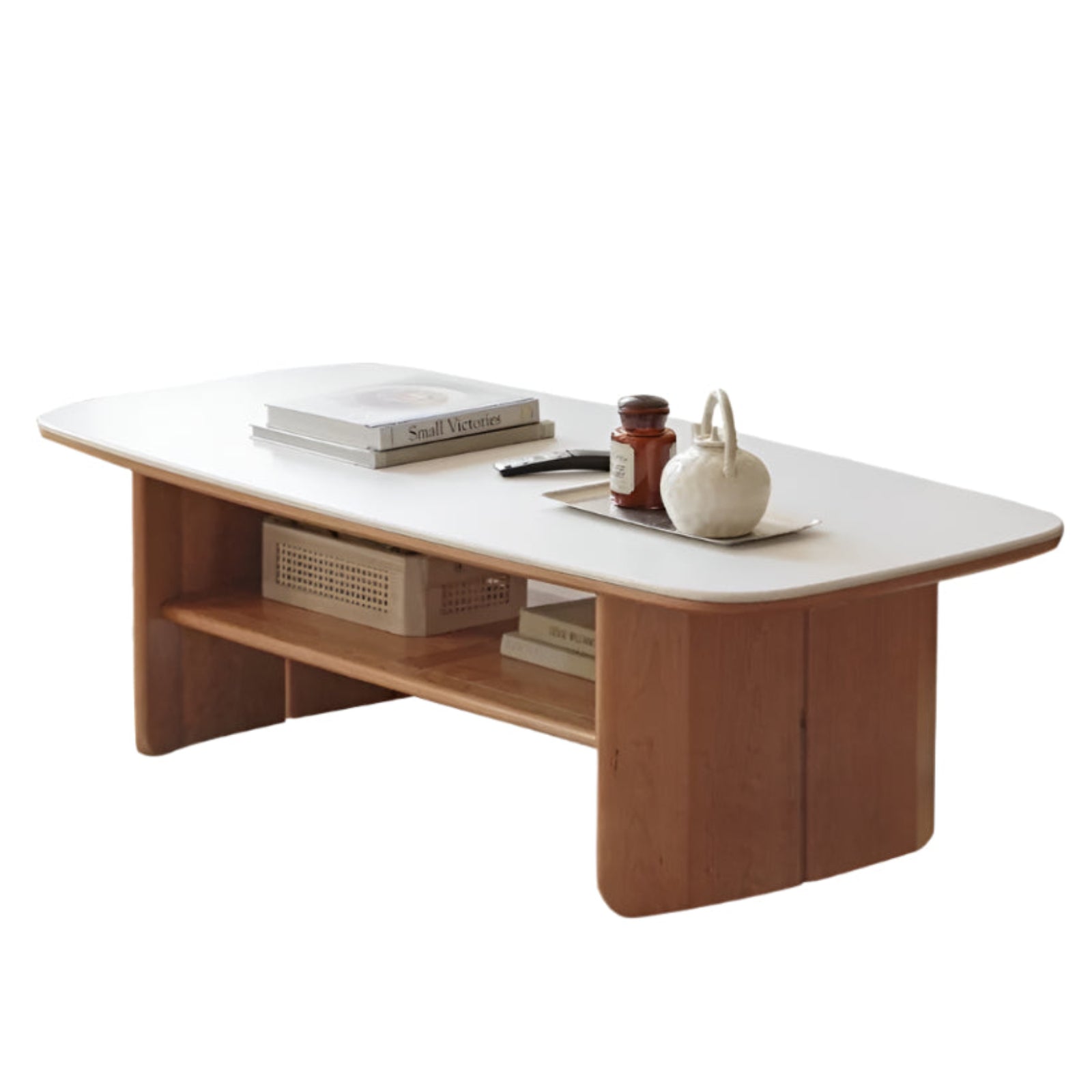 Black Walnut, Cherry Solid Wood Coffee Table