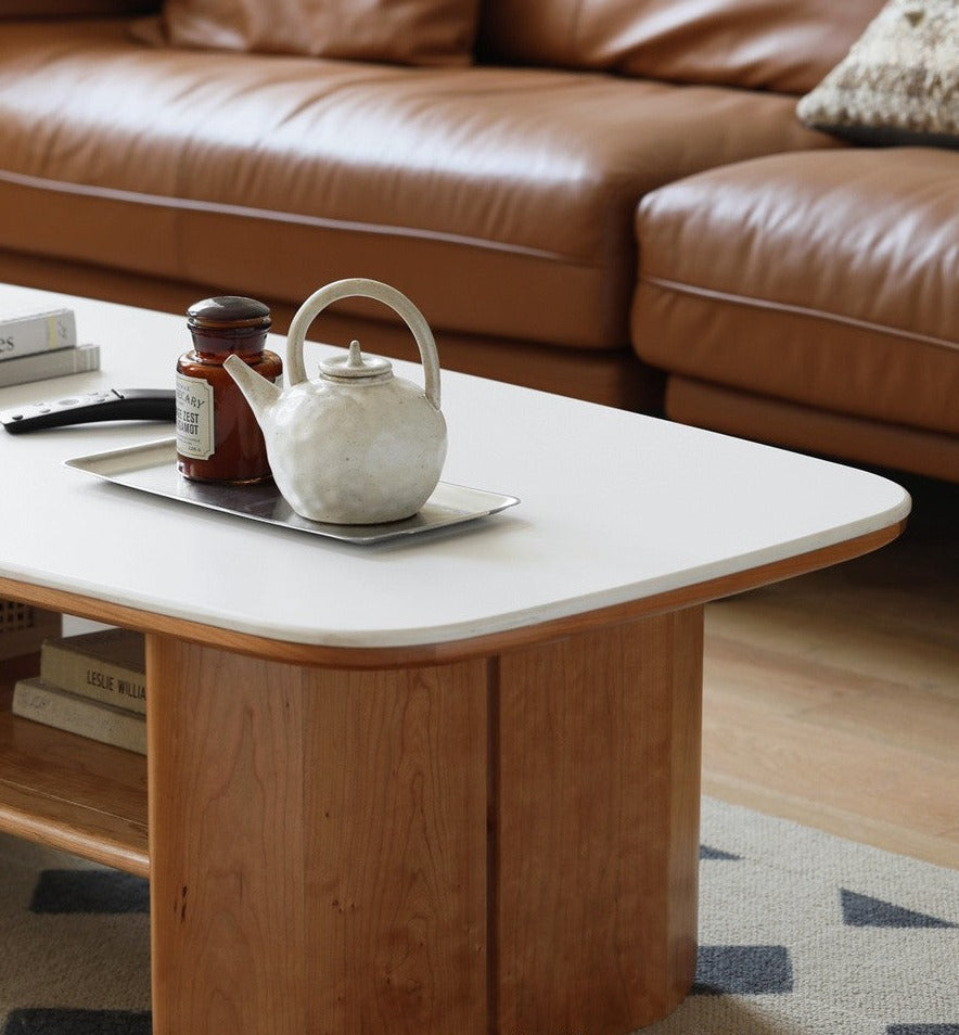 Black Walnut, Cherry Solid Wood Coffee Table