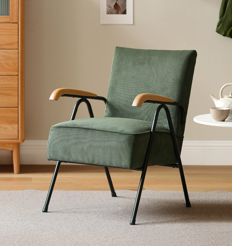 Fabric Sofa Chair Retro Leisure Chair