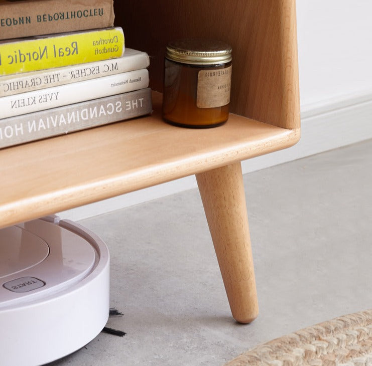 Nightstand beech solid wood