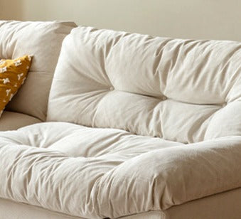 Fabric Italian Style Cloud Sofa With Russian Birch Wood Frame