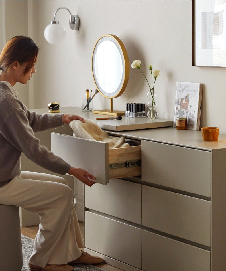 Poplar Solid Wood Dressing Table.