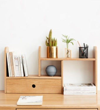 Rubberwood, Oak Solid Wood Table Shelves
