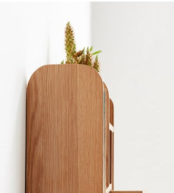 Rubberwood, Oak Solid Wood Table Shelves