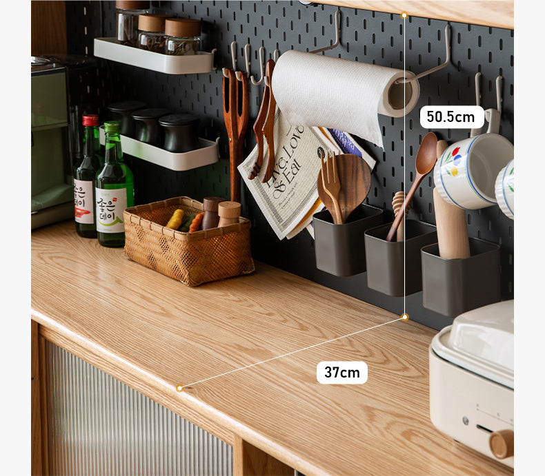 Solid Rubberwood, Oak, Beech Solid Wood Buffet Cabinet, Sideboard