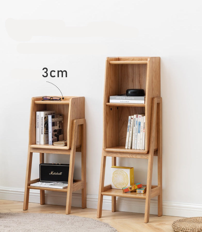 Oak Solid Wood Side Cabinet Combination