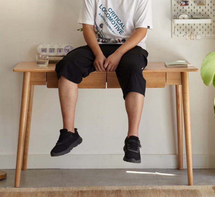 Oak Solid Wood Office Desk