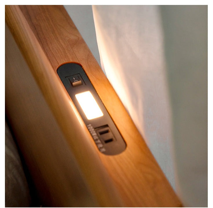 Cherry Solid Wood Bed