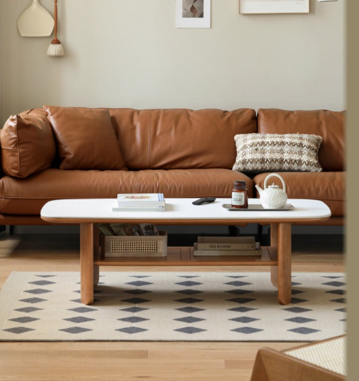 Black Walnut, Cherry Solid Wood Coffee Table