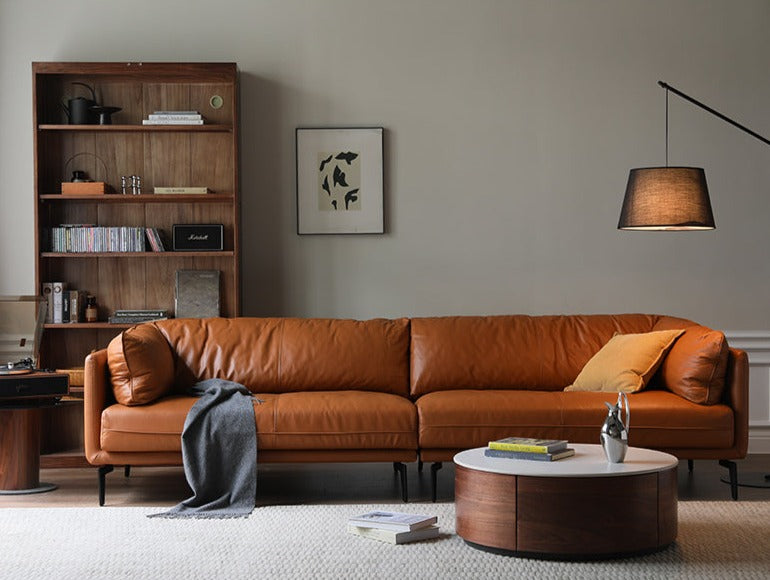 Black Walnut Slate Top Coffee Table