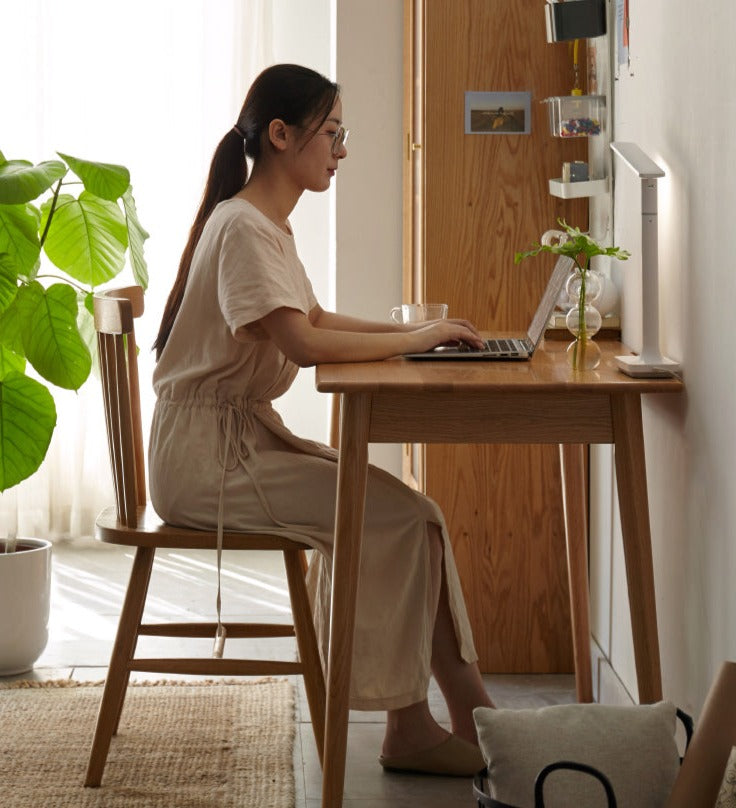 Oak Solid Wood Office Desk