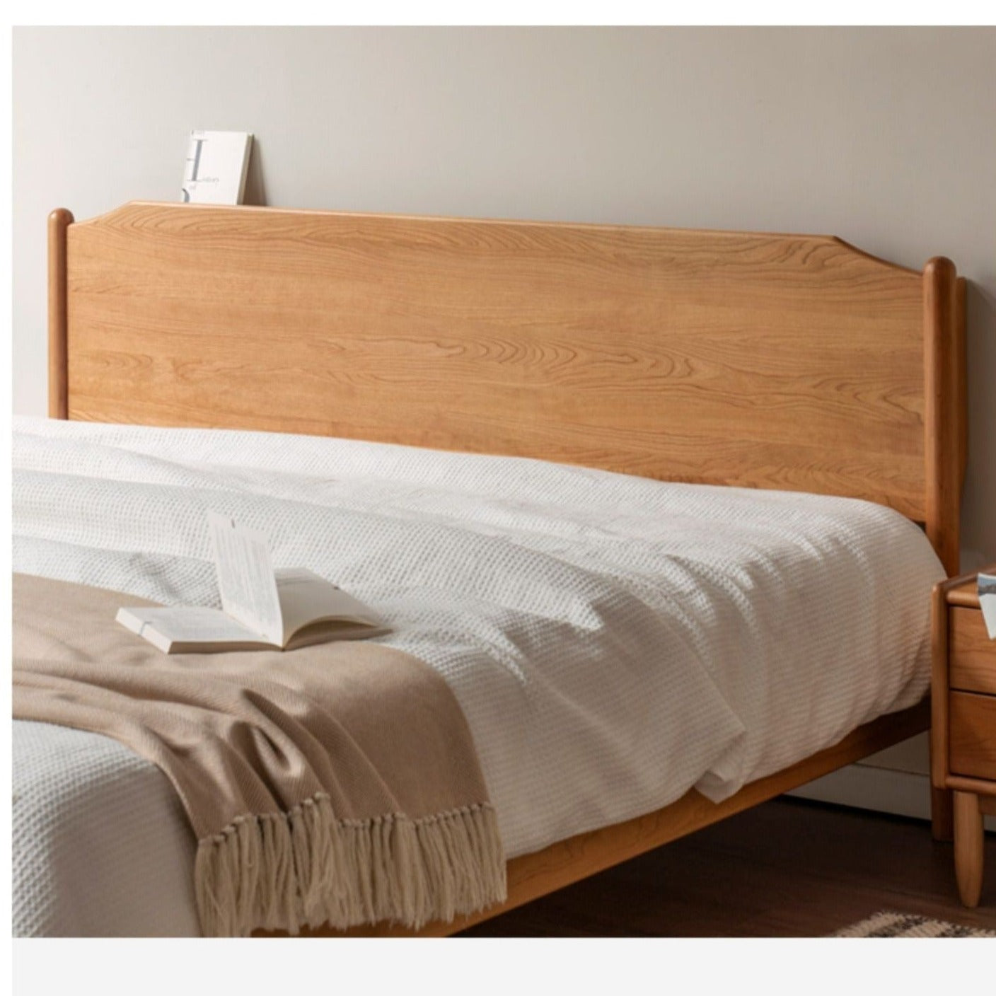 Cherry Solid Wood Bed