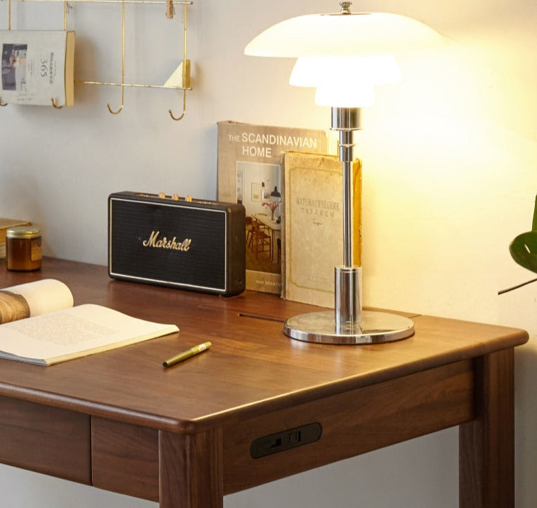 Black Walnut ,Oak, Ash, Sandalwood Solid Wood Office Desk