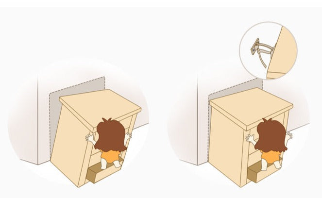 Oak Solid Wood Rack Nordic Side Cabinet.