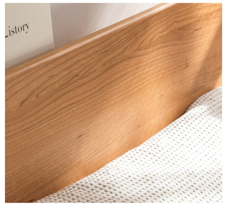 Cherry Solid Wood Bed