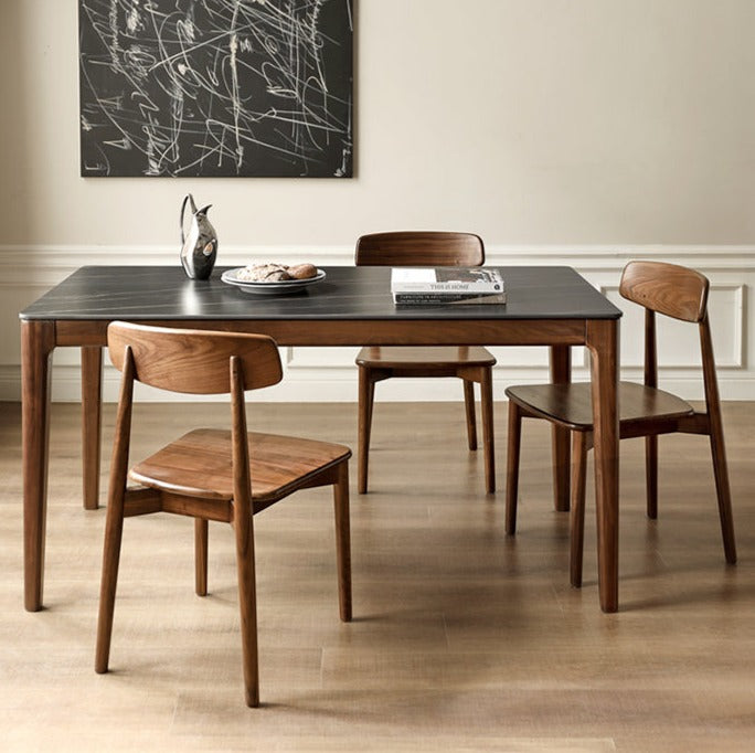 Black Walnut Dining Tables With Slate Top