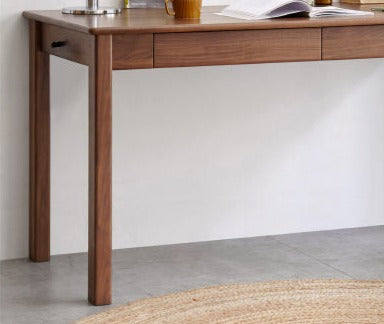 Black Walnut ,Oak, Ash, Sandalwood Solid Wood Office Desk