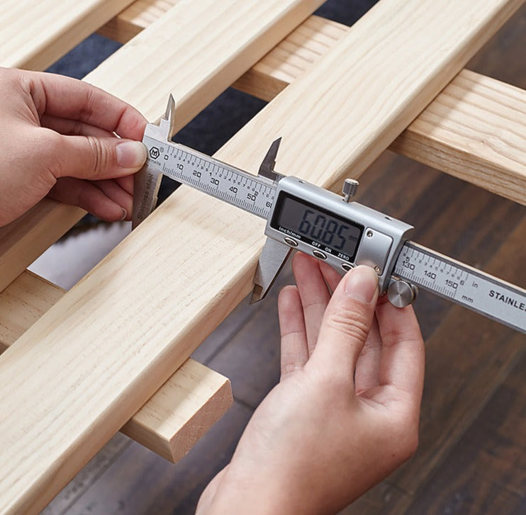 Oak Solid Wood Bed