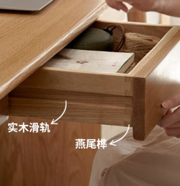 Oak Solid Wood Office Desk