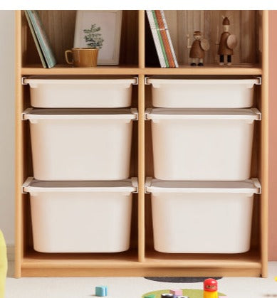 Beech Solid Wood Open Storage